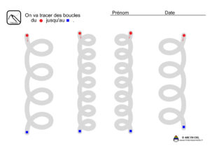 Tracé Boucles Veriticales