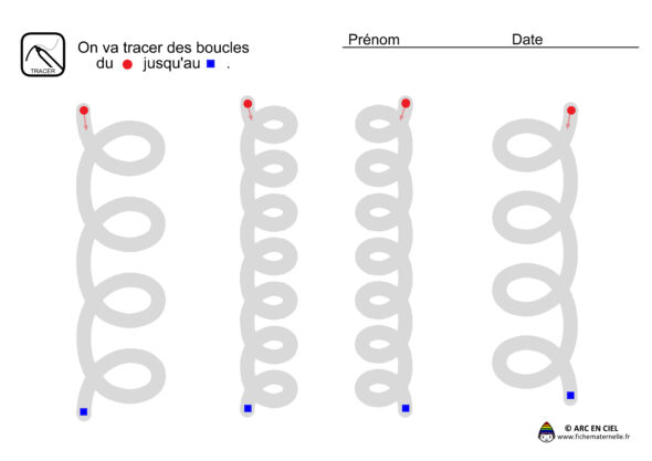 Tracé Boucles Veriticales