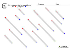 Tracé Lignes Obliques 1