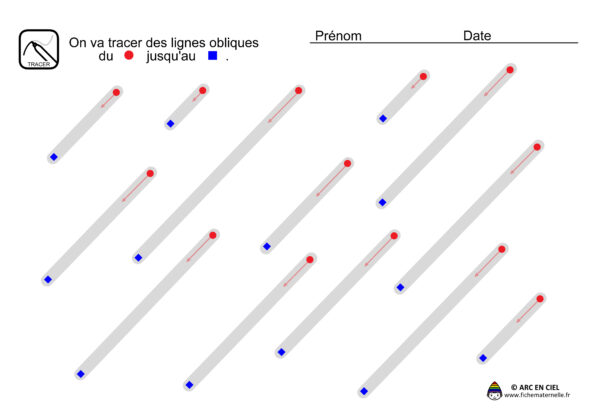 Tracé Lignes Obliques 2