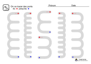 Fiche maternelle - Tracé Ponts Verticaux