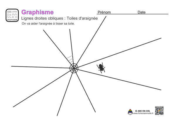 Fiche Graphisme-Lignes droites obliques