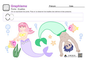 Fiche maternelle : Graphisme-Ponts